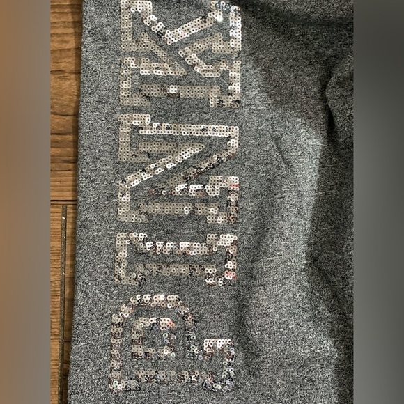 NEW PINK VS YOGA BLING LEGGINGS LARGE NWT - Picture 5 of 6